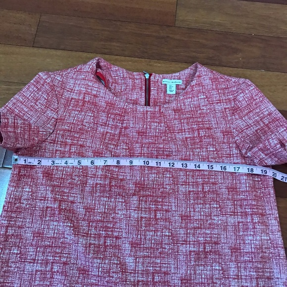 Mercer & Madison Red/White Short Sleeve Top - Picture 7 of 8